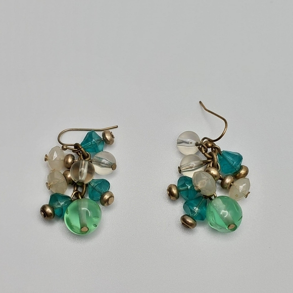 Blue and Green Earrings - Picture 6 of 13